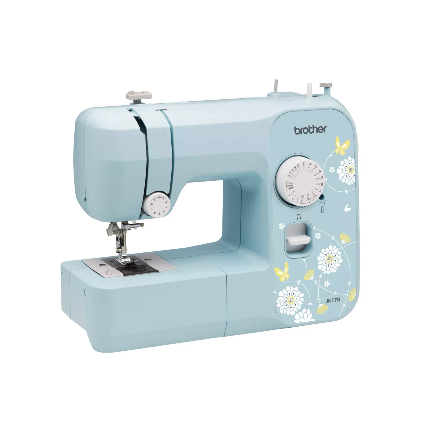 Brother Jk17b 17-Stitch Sewing Machine And Tabletop Ironing Board Bundle view 1