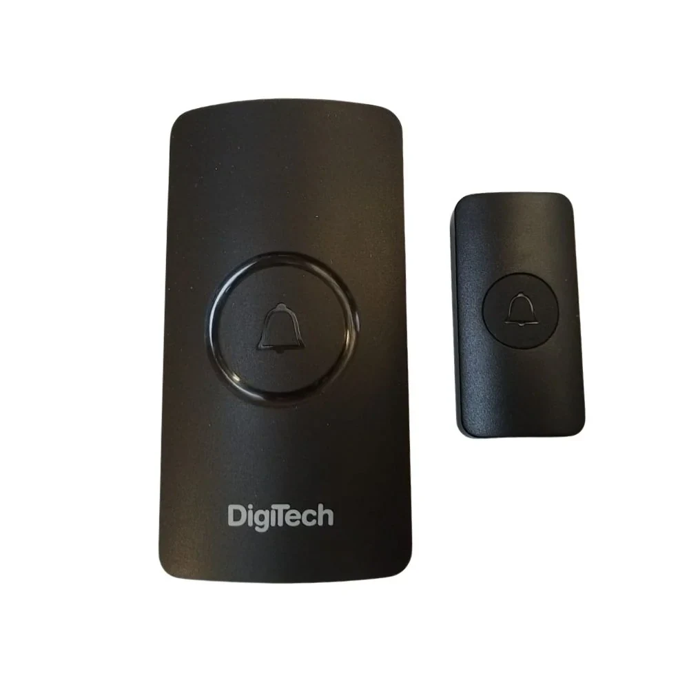 Digitech Wireless Door Chime - Black view 1