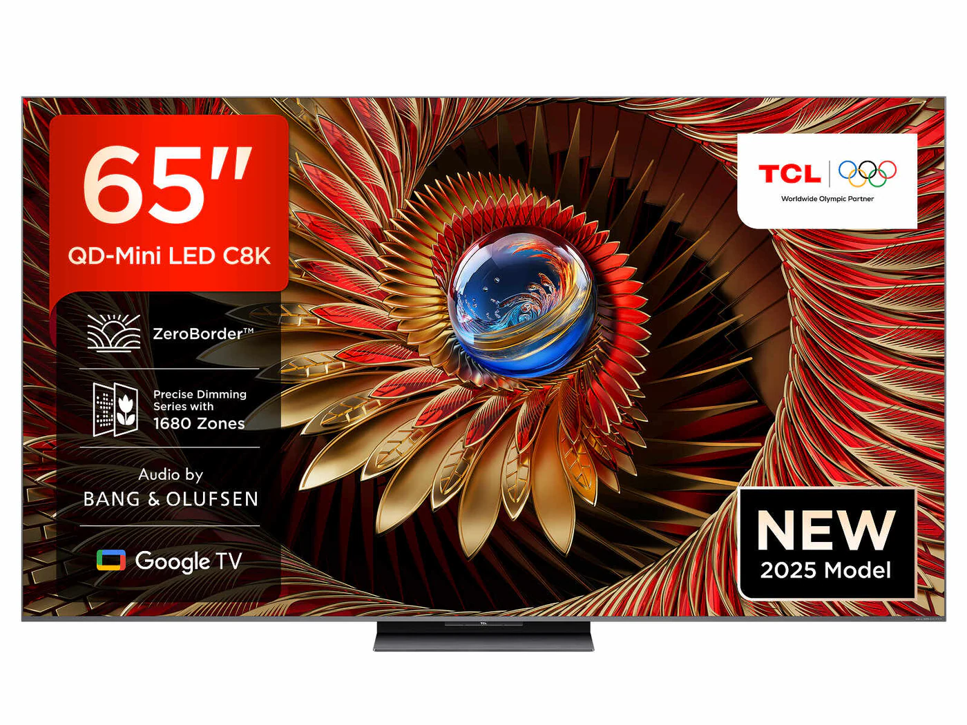 Tcl 65-Inch Qd-Mini Led Google TV 144hz view 1