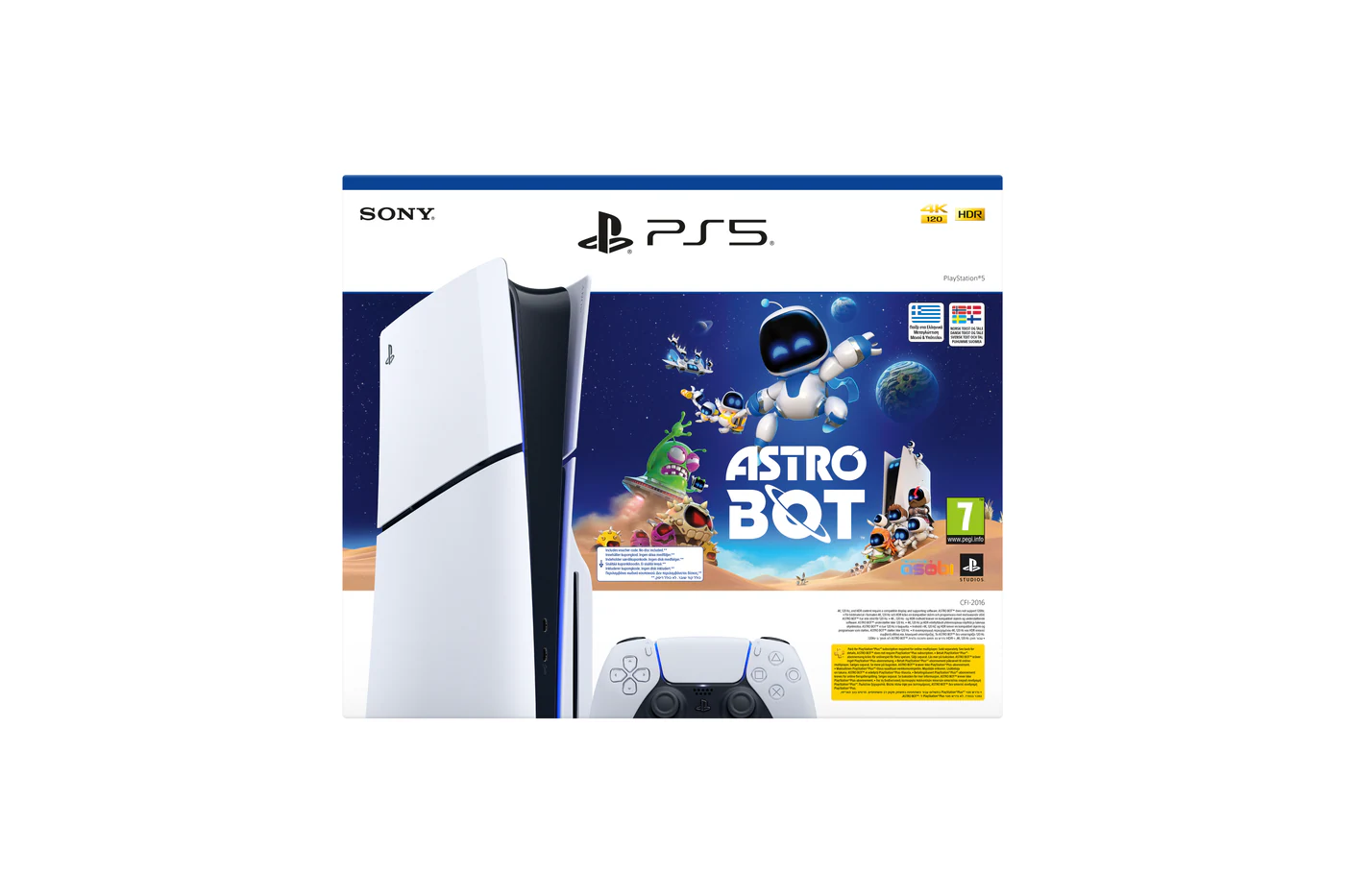 Playstation 5 Standard Edition Bundle With Astro Bot And Sonic Superstars
