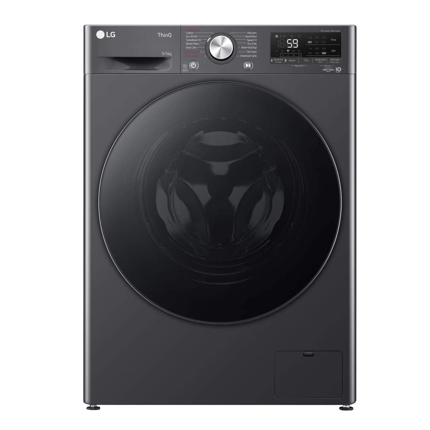 Lg F2y9fcp2zb.Apbqesa 9kg Washer/5kg Dryer Combo view 1