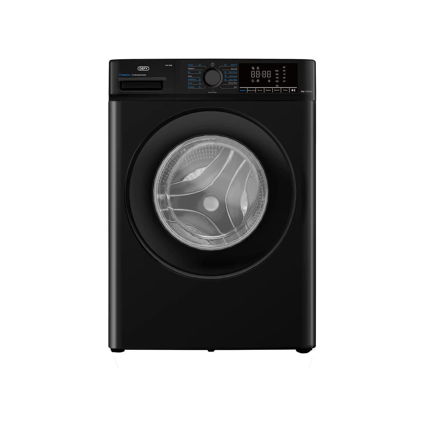 Defy DAW408B 8kg Front Loader Washing Machine - Black