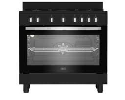 Defy DGS90GEB 90cm Gas/Electric Range Cooker - Black view 1