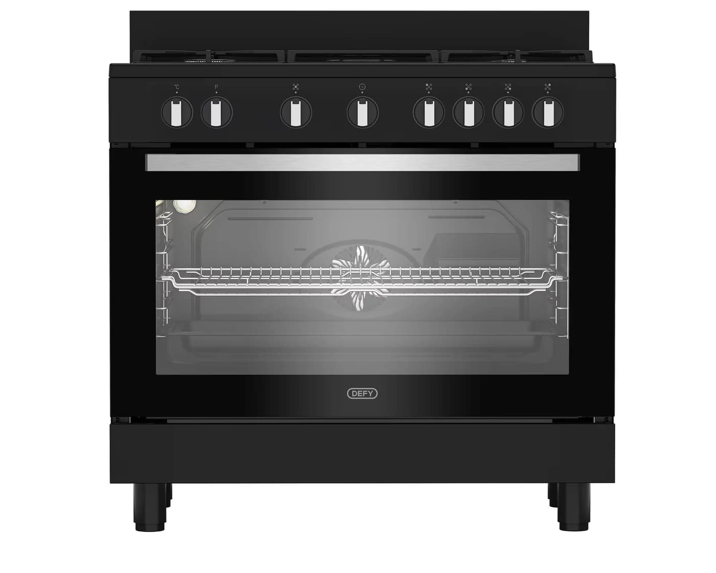Defy DGS90GEB 90cm Gas/Electric Range Cooker - Black