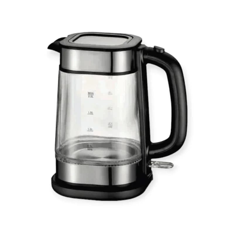 Goldair GGK-3000 2.0L Square Glass Kettle