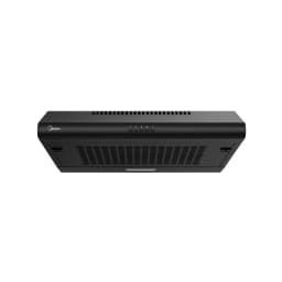 Midea 60F49-EM21-BLACK 60cm Shelf Extractor Fan - Black view 1