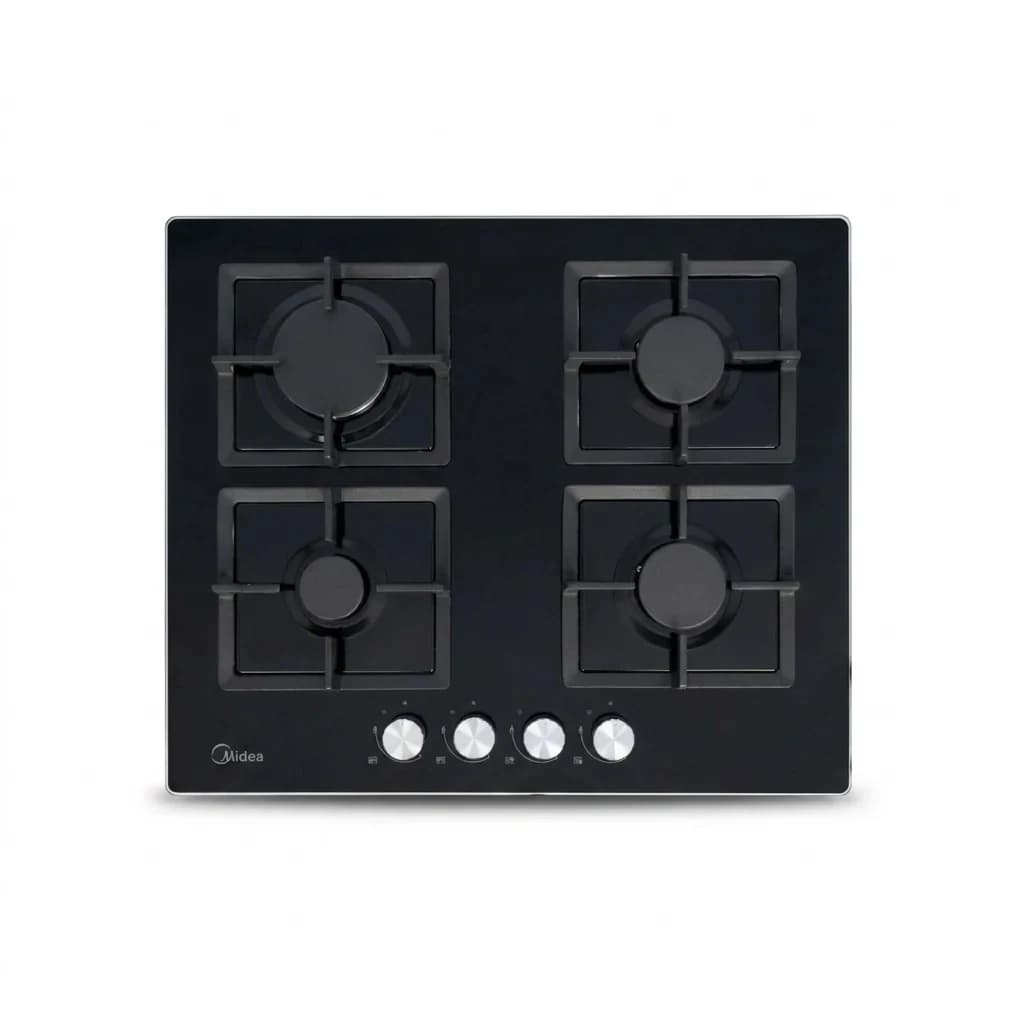 Midea 60GK007 60cm Four-Burner Gas-on-Glass Hob
