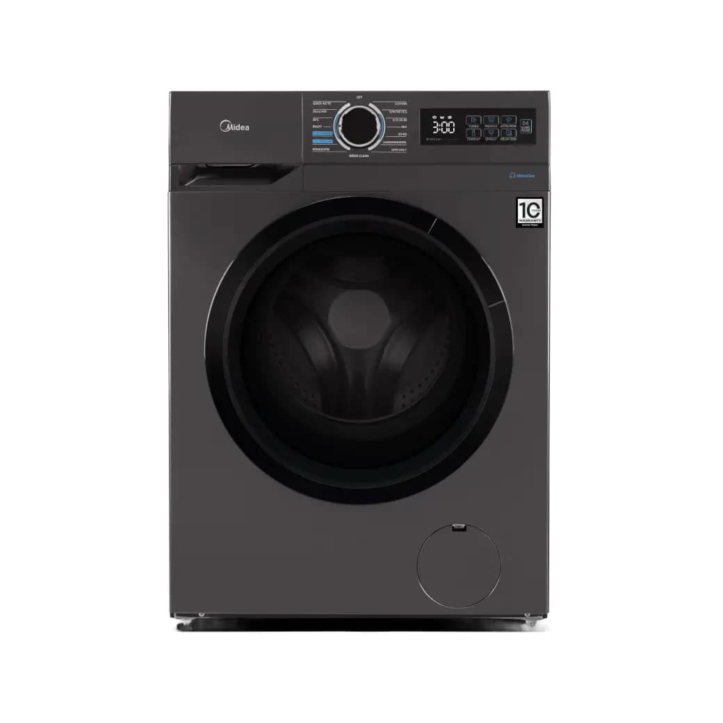Midea MF110W80-T 8kg Inverter Front Loader with Steam - Titanium