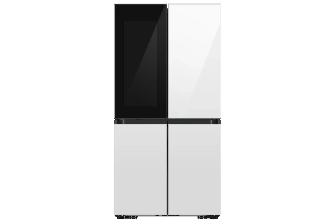 Samsung Bespoke French Door Fridge With See-Thru Door, White,704l
