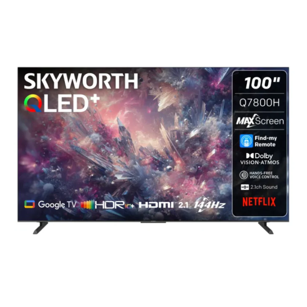 Skyworth 100-Inch Qled 144hz Google TV view 1