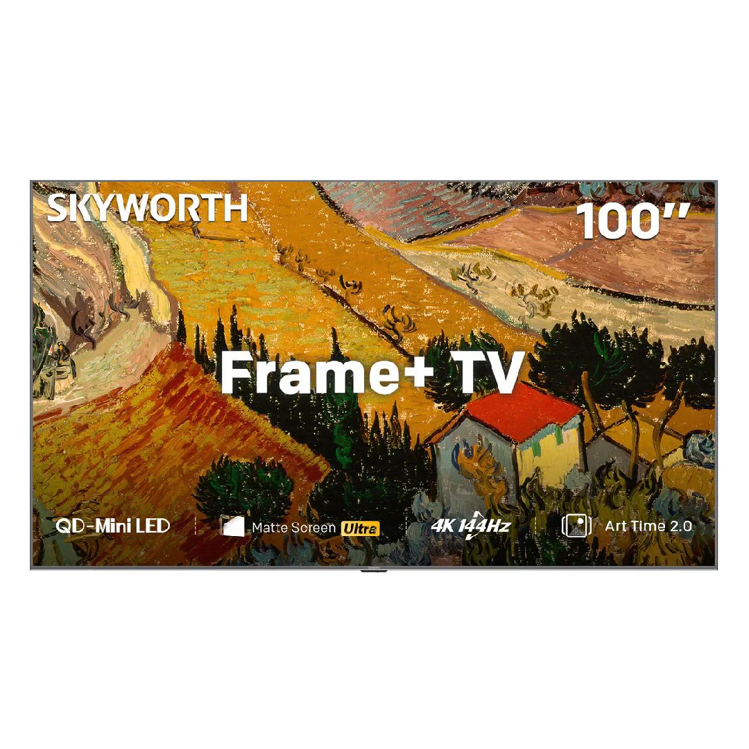 Skyworth 100-Inch Qd Mini Led Matte Screen Google TV 144hz
