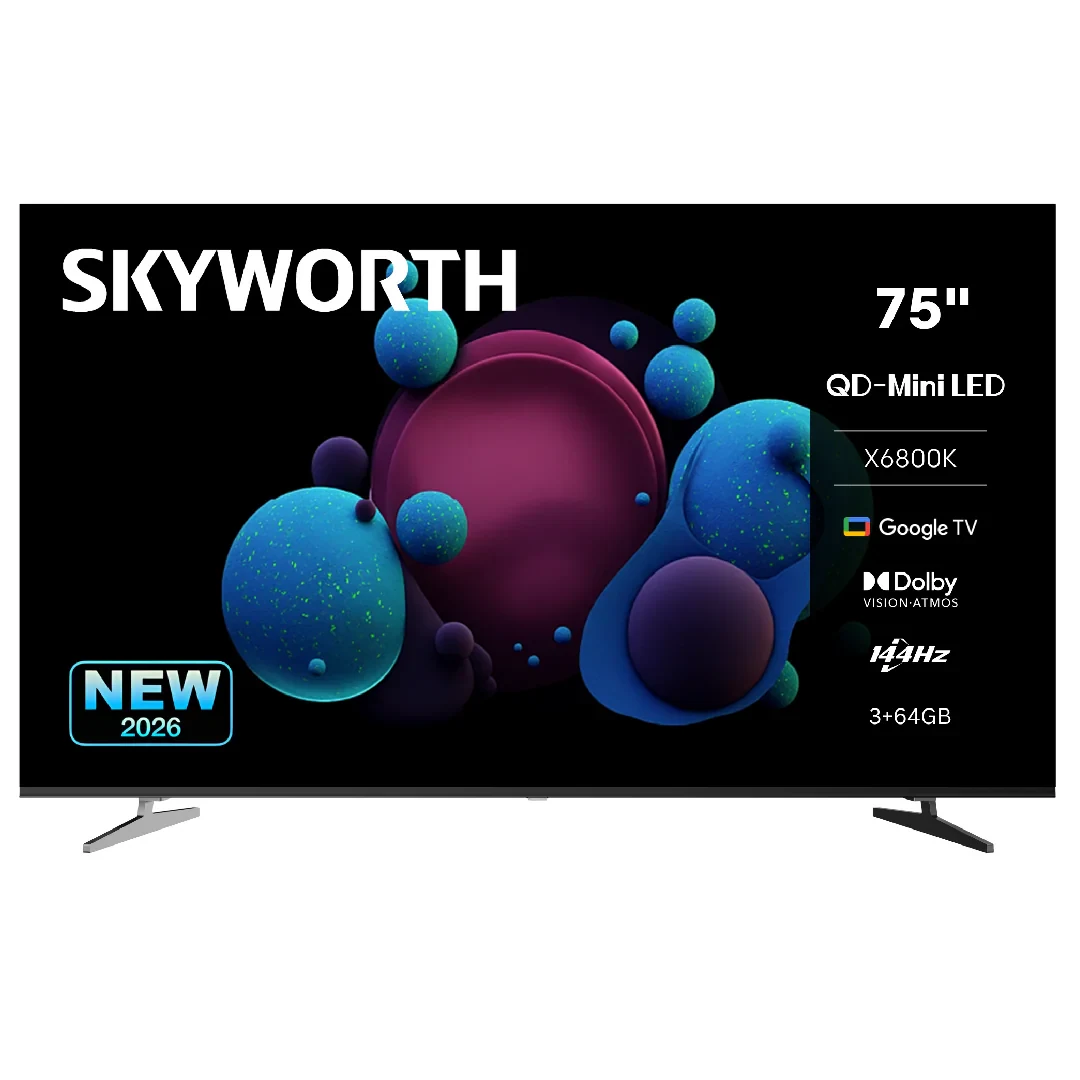 Skyworth 75-Inch Qd Mini Led Google TV 144hz