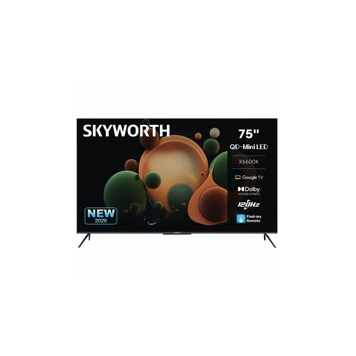 Skyworth 75-Inch Mini Led 120hz Google TV