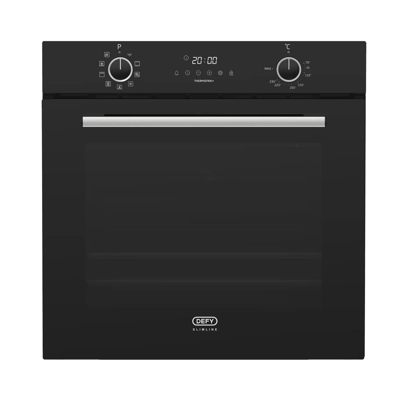 Defy DBO689 60cm Built-in Oven with ThermoFan+ - Black