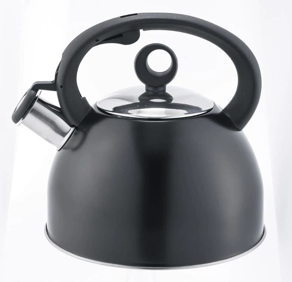 Goldair GGIK-2500B 2.5L Induction-Compatible Whistling Kettle - Black