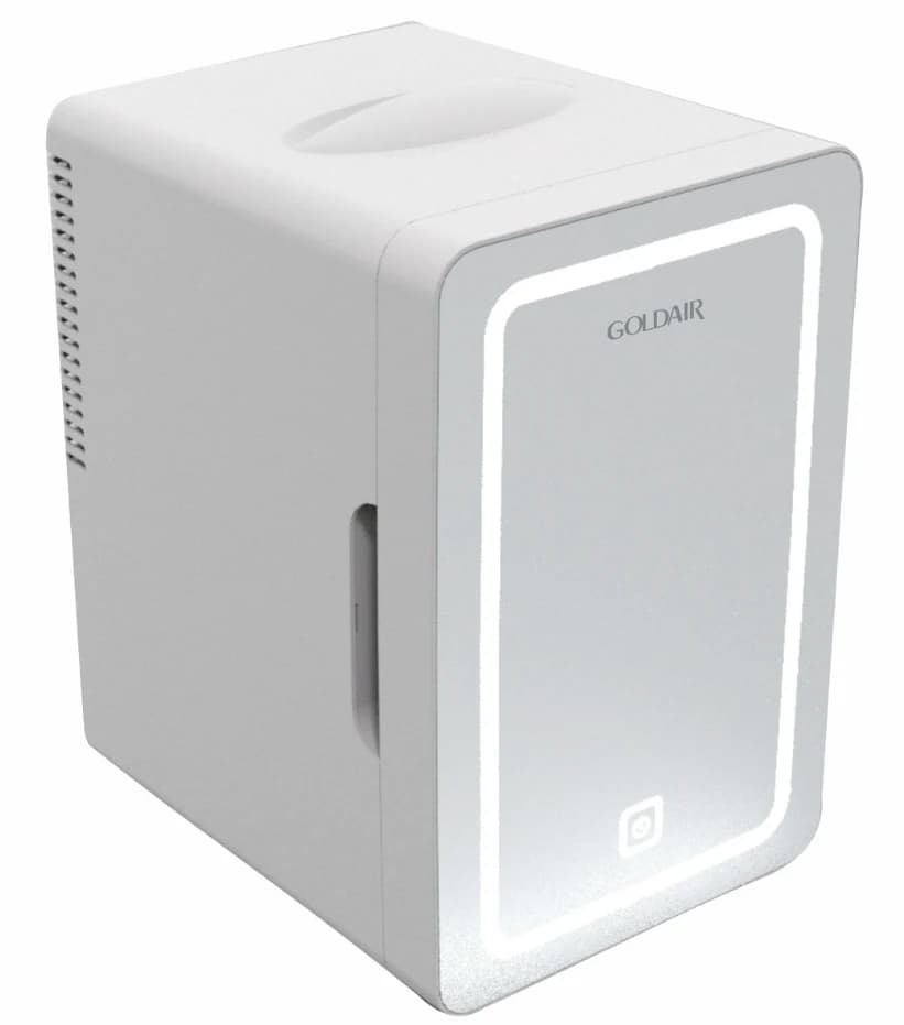 Goldair GMR-600 6L Beauty Cooler with LED Mirror