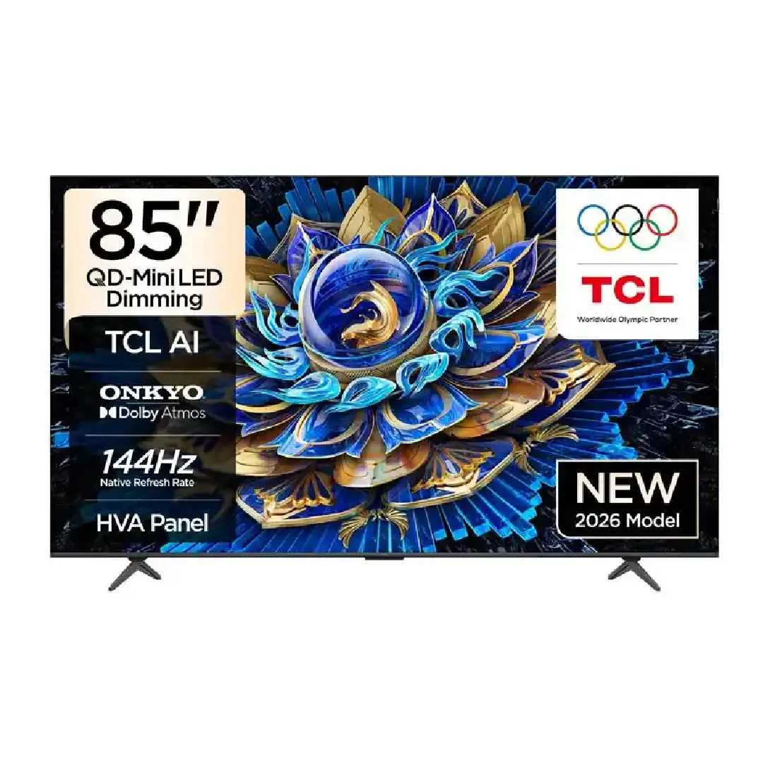Tcl 85-Inch Premium Qd-Mini Led Google TV 144hz