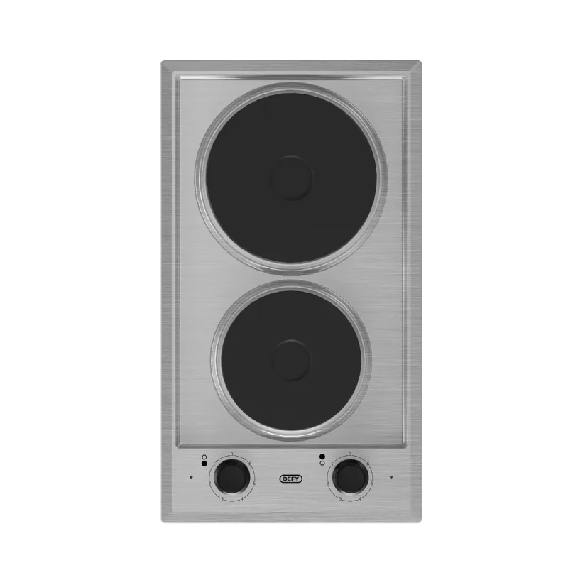 Defy Dhd401 Solid 2 Plate Cp Ss Hob view 5