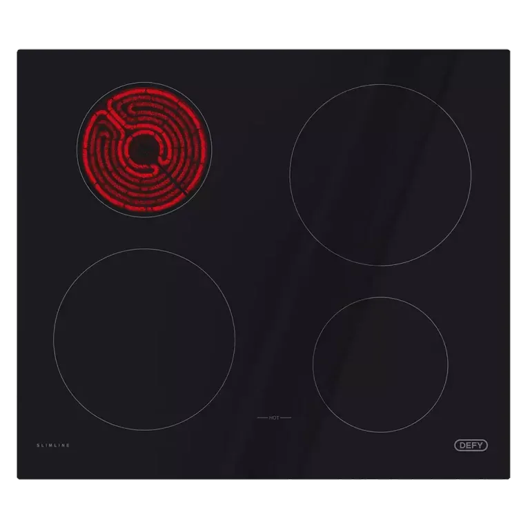 Defy Dhd409 Slimline Ceran Ncp Hob view 6