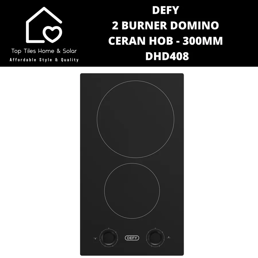 Defy Dhd408 Domino Ceran Cp Hob view 3