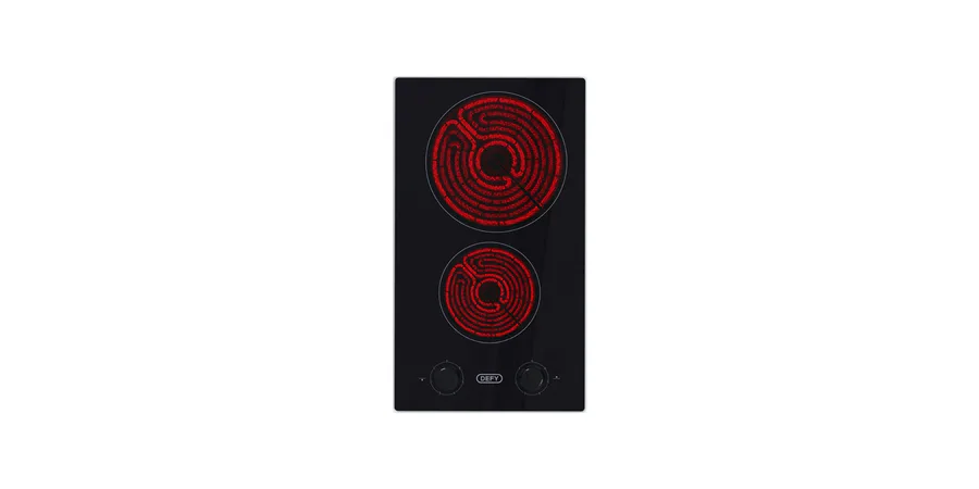 Defy Dhd408 Domino Ceran Cp Hob view 4