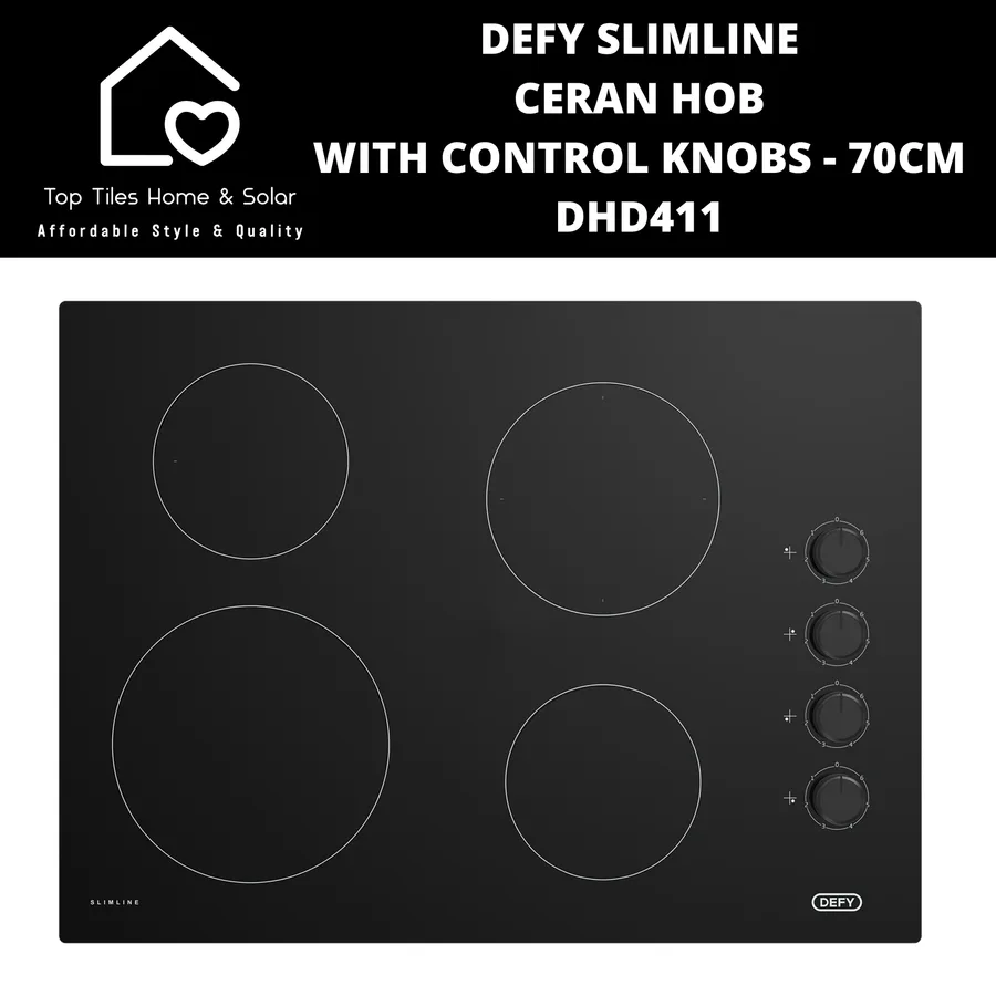 Defy Dhd411 Gemini Ceran Cp Hob view 5