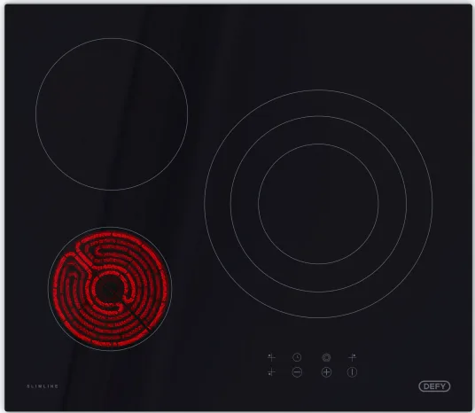 Defy Dhd601 Slimline 3p Tc 60cm Hob view 2