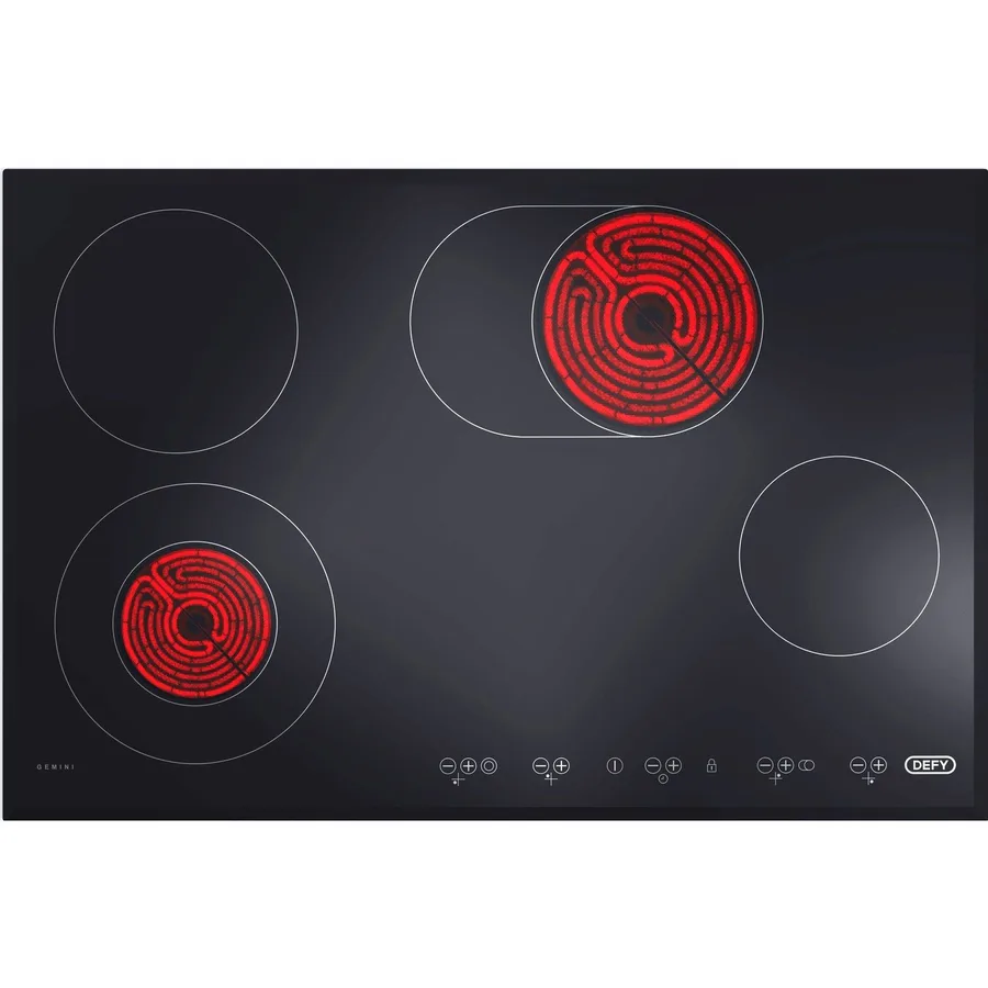 Defy Dhd417 770 Gemini Ceran Tcp Bv Hob view 7