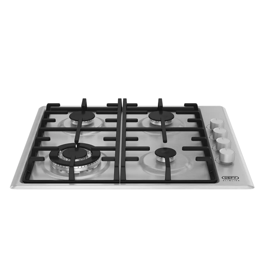 Defy Dhg602 Gas 4 Burner Prof Ss 60cm Hob view 5