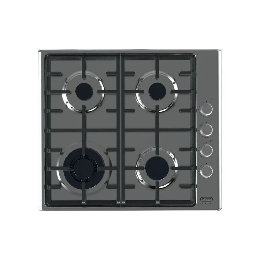Defy Dhg602 Gas 4 Burner Prof Ss 60cm Hob view 8