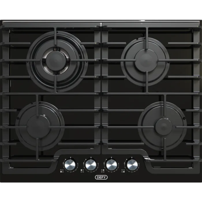 Defy Dhg614 65cm 4g On Glass With Precise Flam Hob