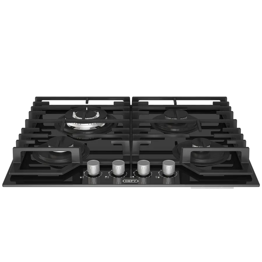 Defy Dhg614 65cm 4g On Glass With Precise Flam Hob view 8