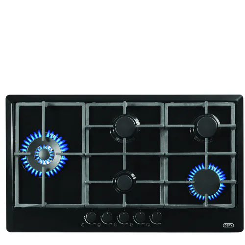 Defy Dhg128 Gas 900 5b With Wok Cp B Hob view 5