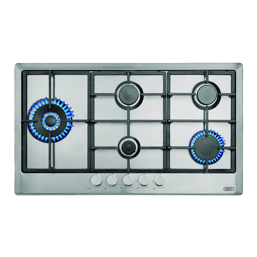 Defy Dhg129 Gas 5b Wok S Hob view 4