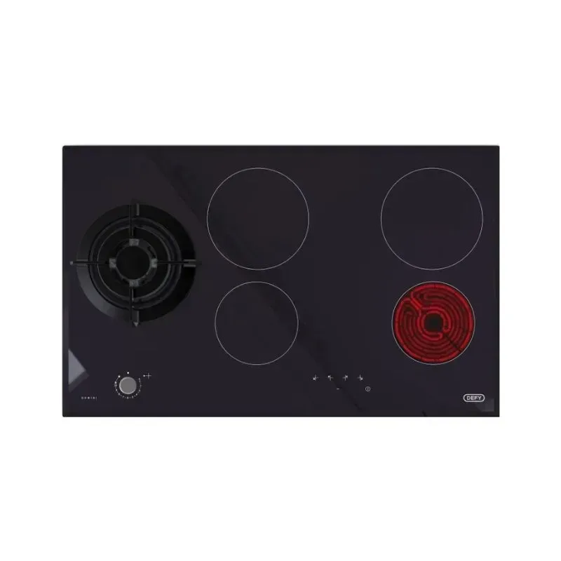 Defy Dhg901 Ge Gemini 4c + 1g Tc 90c Hob view 5