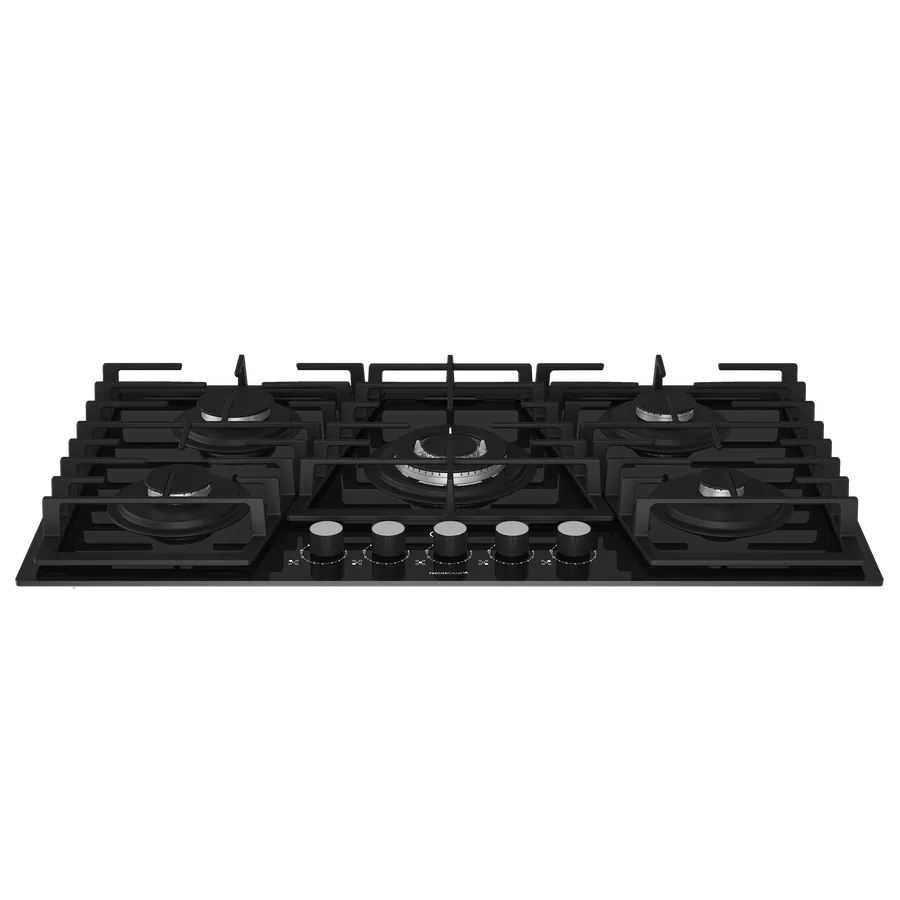 Defy Dhg931 Hob 90cm 5b Gas On Glass Pf Cps Hob view 2