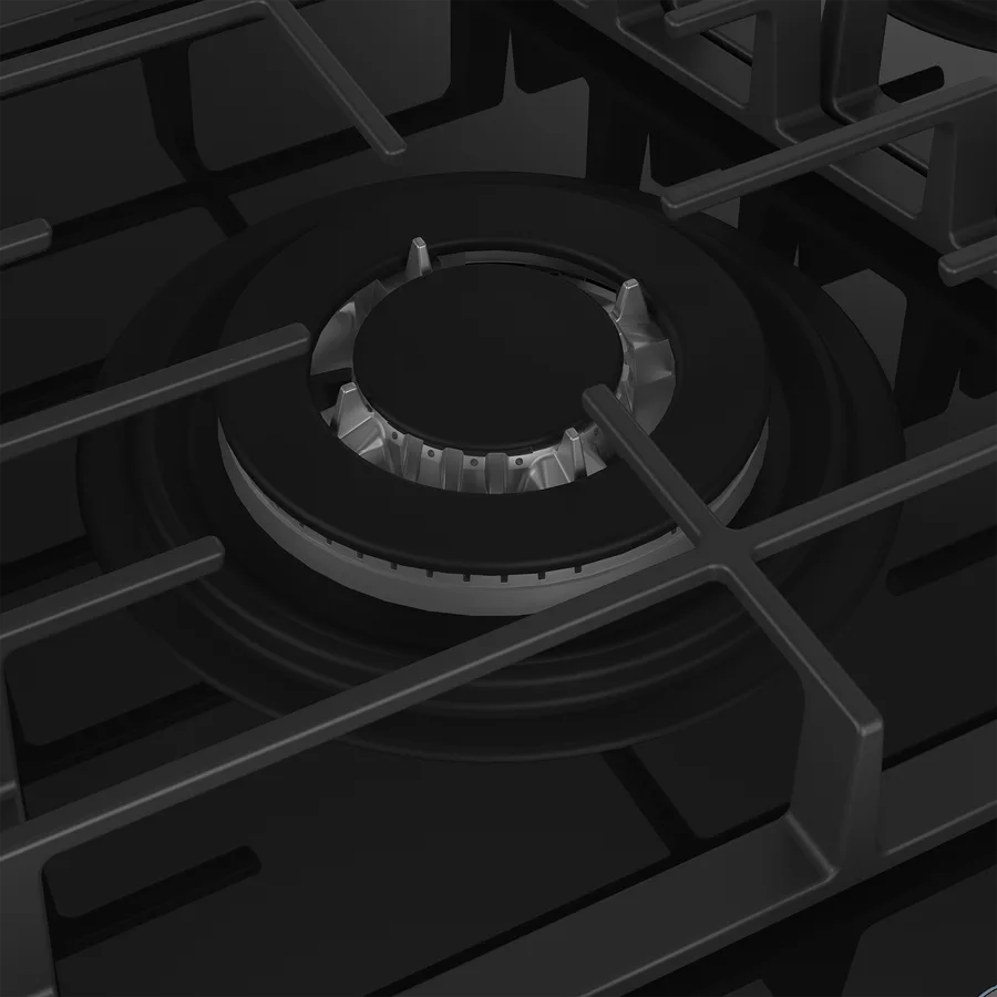 Defy Dhg931 Hob 90cm 5b Gas On Glass Pf Cps Hob view 3