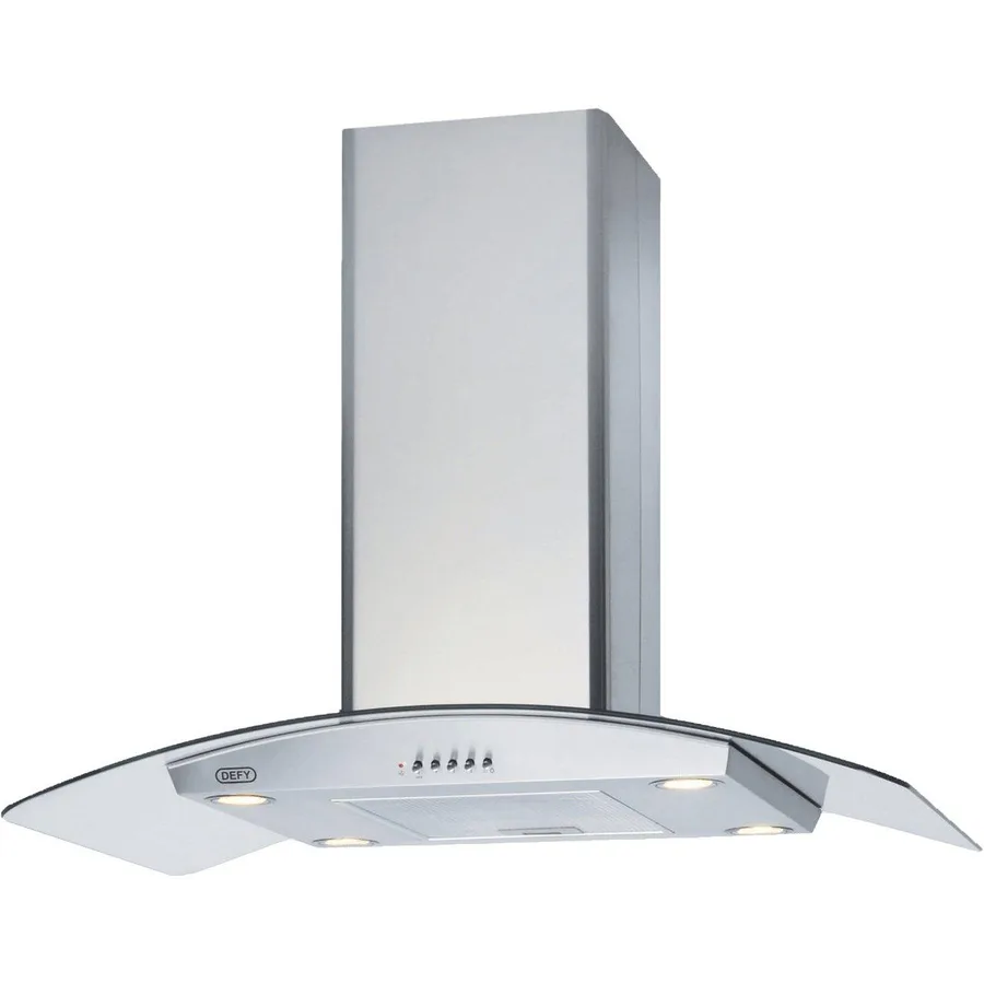 Defy Dch323 900 Island C/Glass S C/Hood