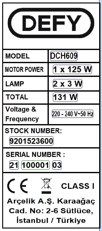 Defy Dch609 60cm Telescopic C/Hood view 7