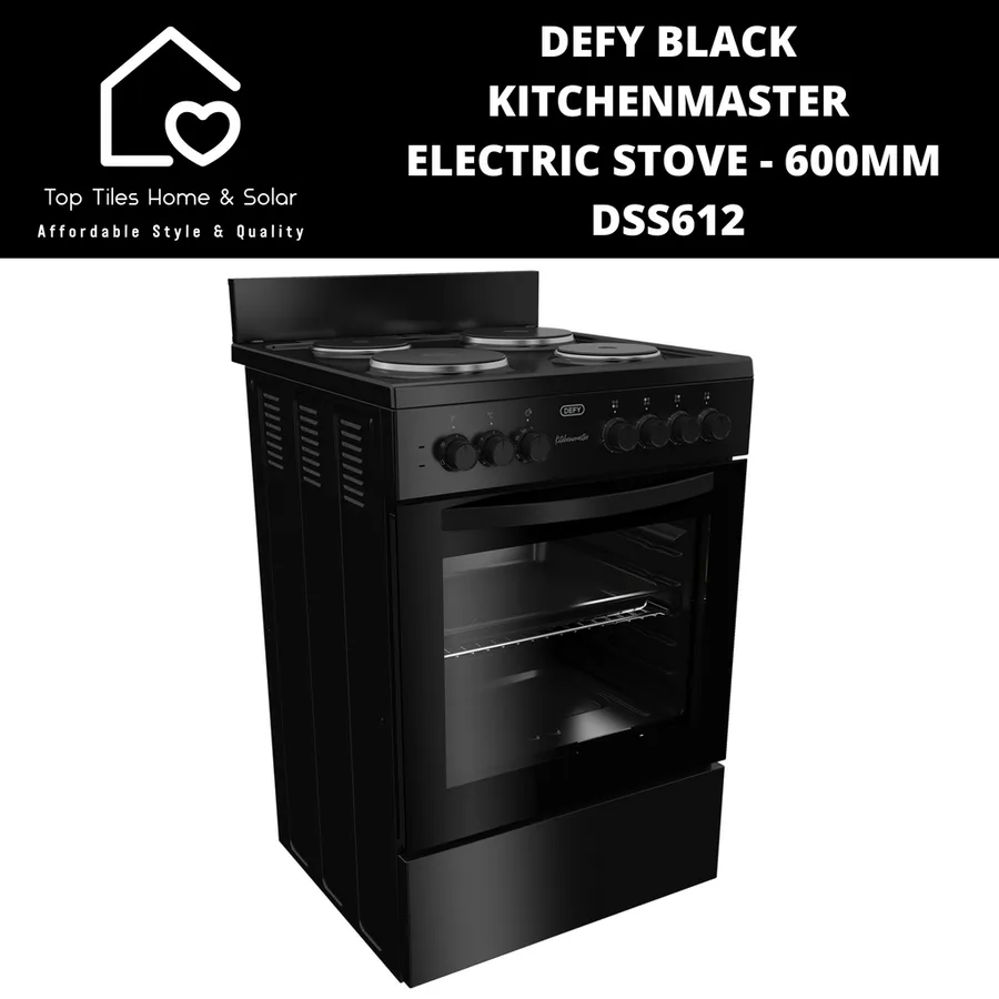 Defy Dss612 60x60 Elect 4 Solid Plate 78l F/Stove view 7