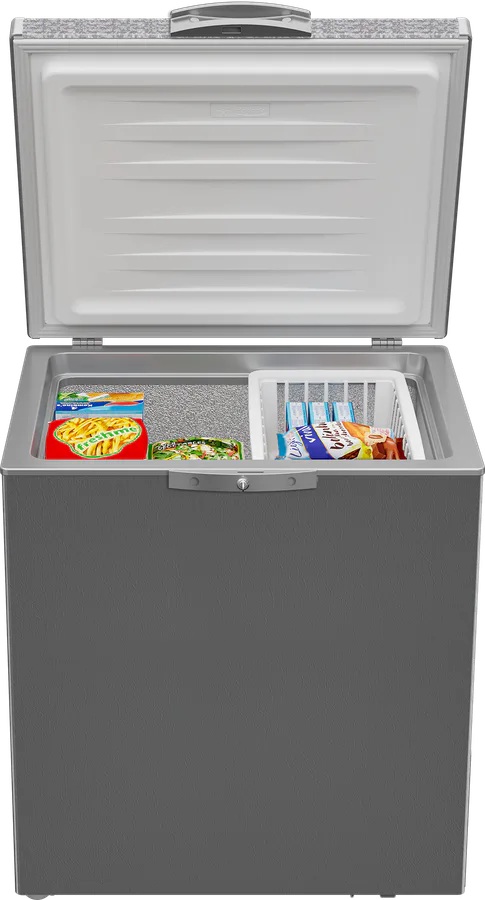 Defy Dmf451 195l Metalic Chest Freezer view 3