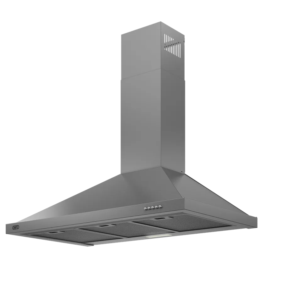 Defy Dch90css 90cm Chimney Hood  Ss view 3