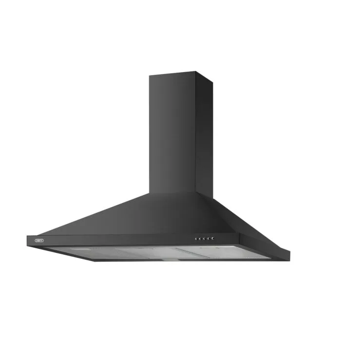 Defy Dch90cb 90cm Black Chimney Hood