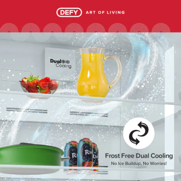 Defy Dac705 70cm Fridge Freezer view 5