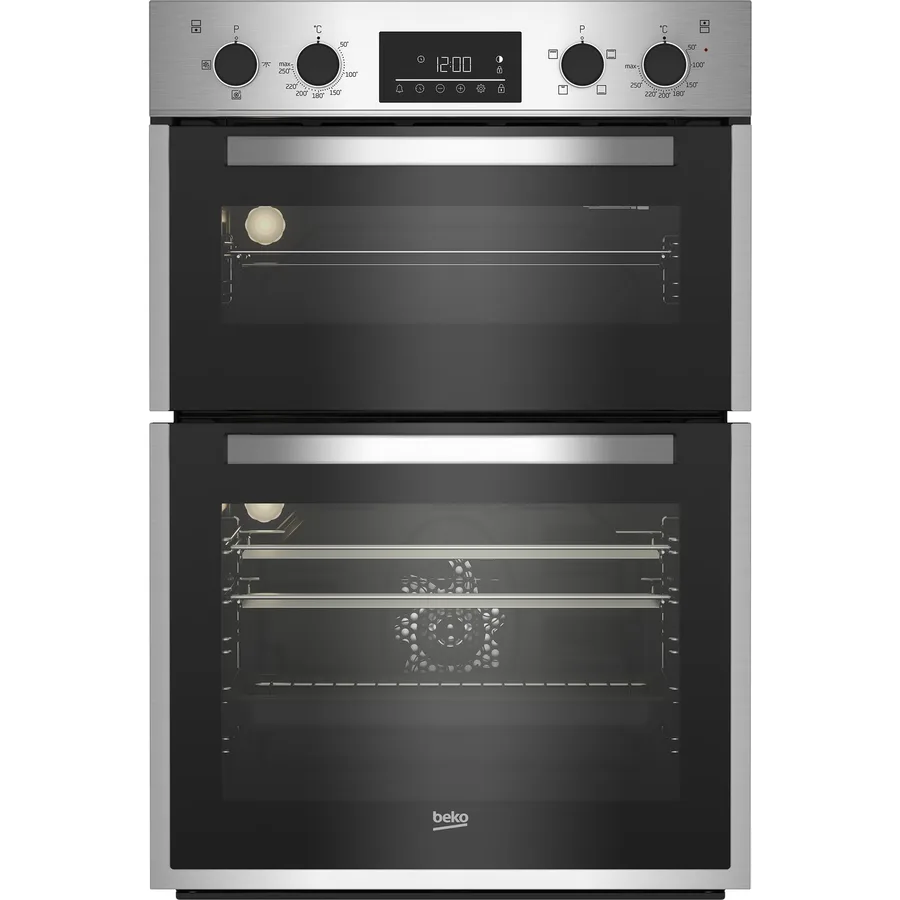 Beko Bbdf26300x 60cm 75l Double Built In Oven view 2
