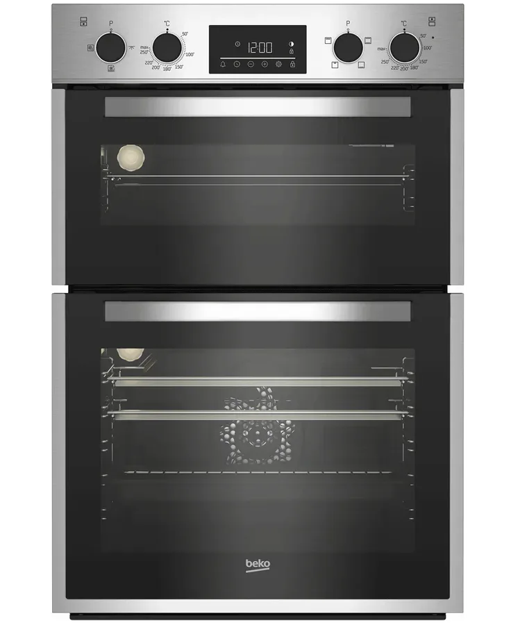 Beko Bbdf26300x 60cm 75l Double Built In Oven view 4