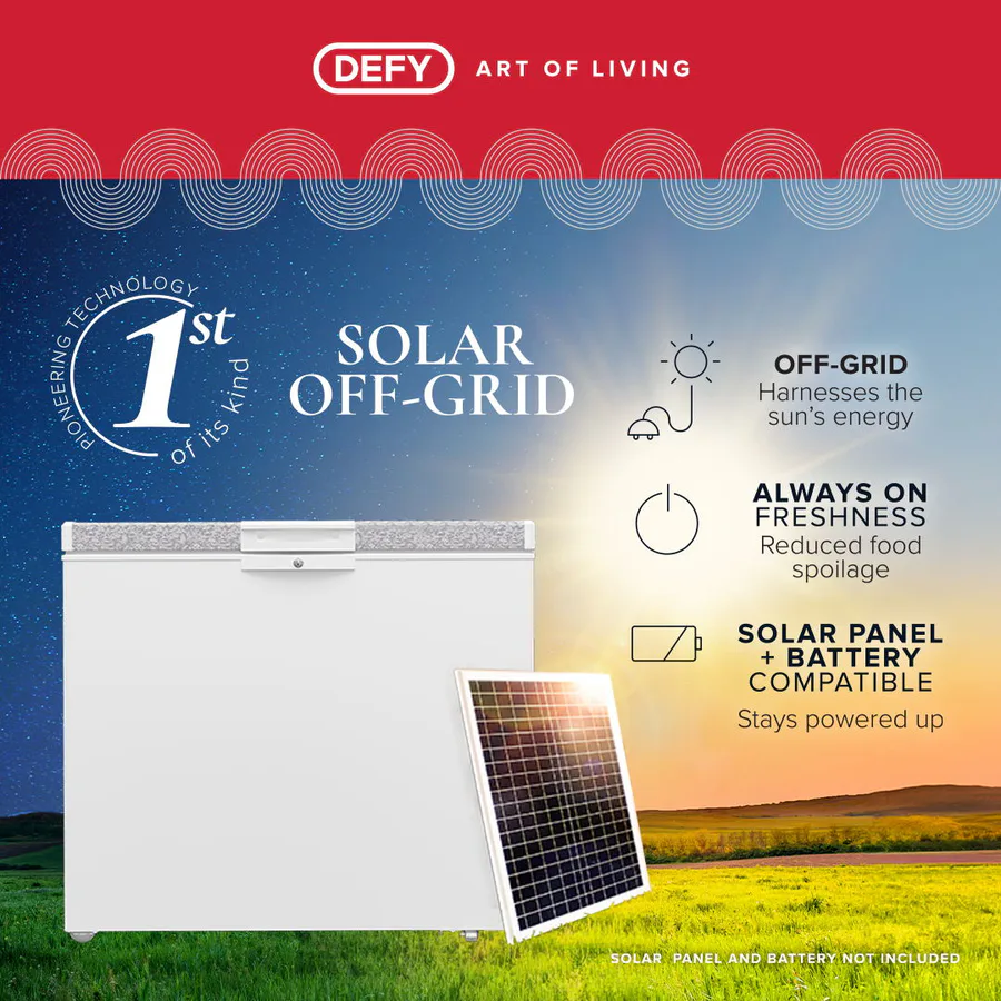 Defy Dmf476s2 Solar Off-Grid 254l Chest Freezer view 9