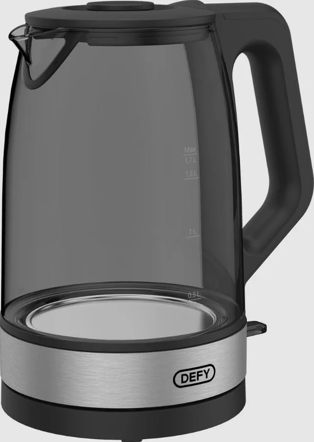 Defy Wk5300g 1.7l Glass Tinted Kettle view 4