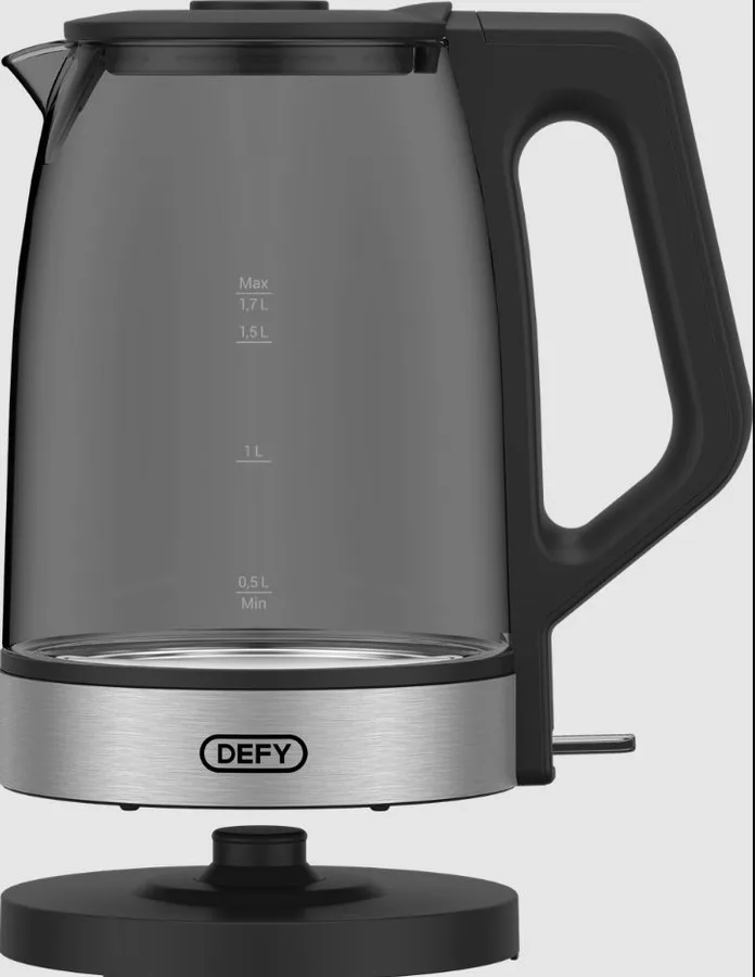 Defy Wk5300g 1.7l Glass Tinted Kettle view 6