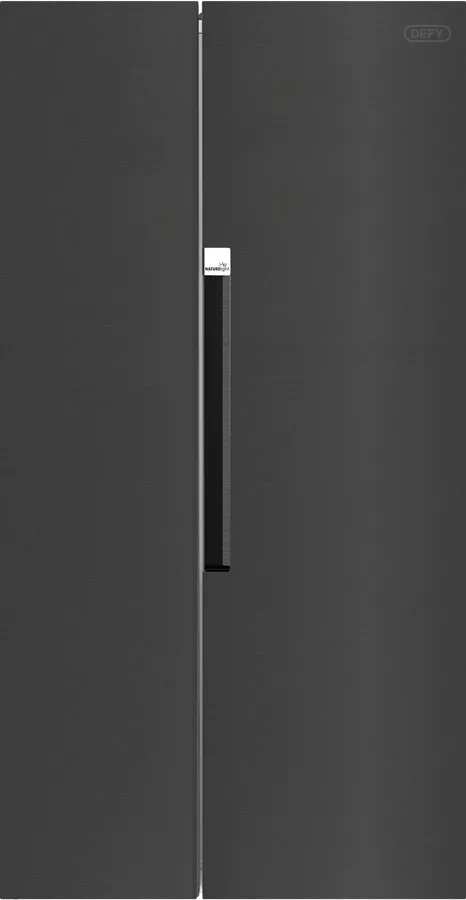 Defy Dff636 91cm Dark Inox Sbs Fridge Freezer